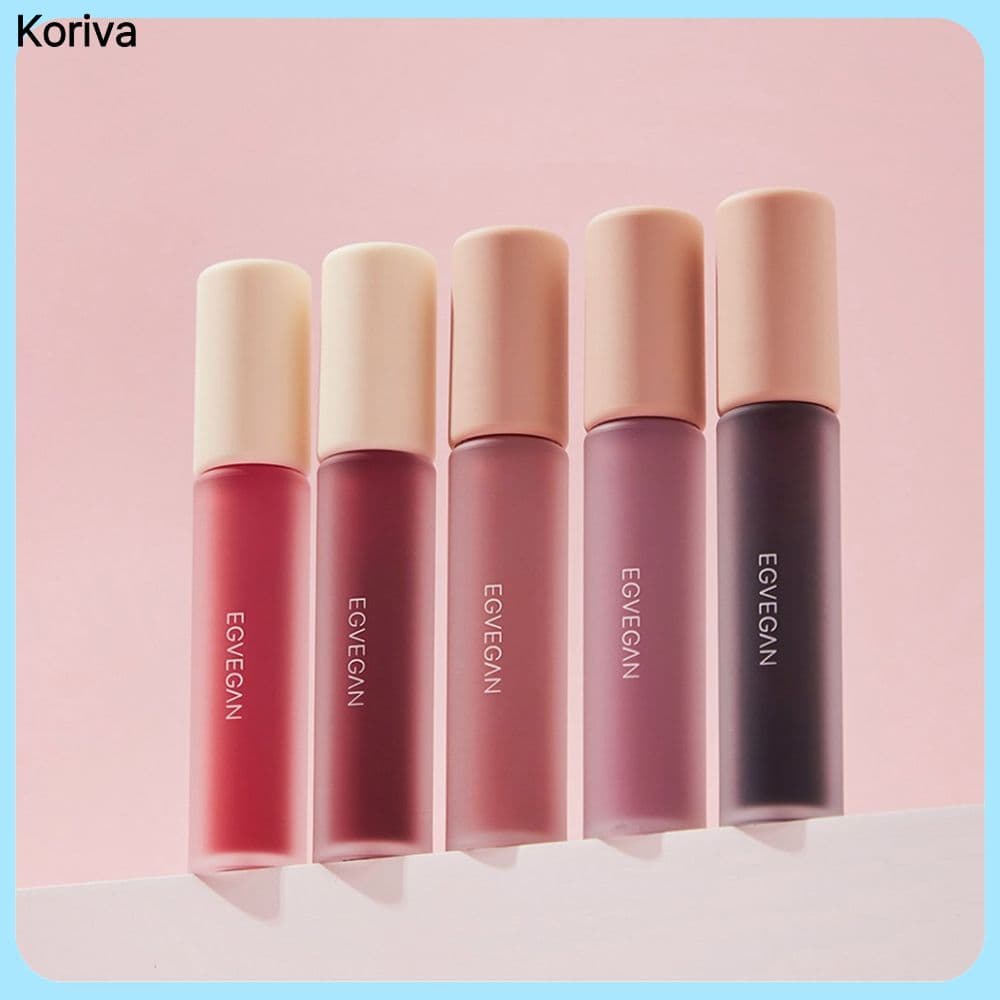 Easy Vegan Nu Xarope Blur Tint 3g Lip 5 Cores Maquiagem Labial Diária Cor De Veludo
