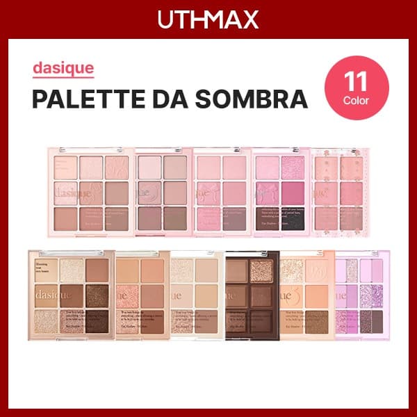 [dasique] Paleta De Sombras (11 Cores)