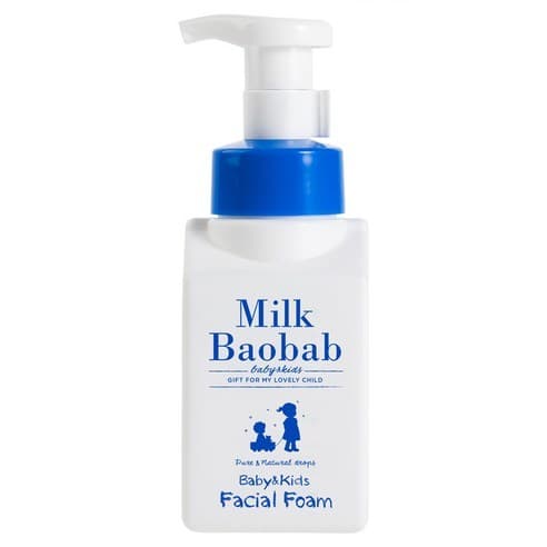 🇰🇷 [Produto Coreano] Espuma Facial MILKBAOBAB Baby & Kids 300ml-Limpeza Suave Para Pele Sensível , Fabricado Na Coreia