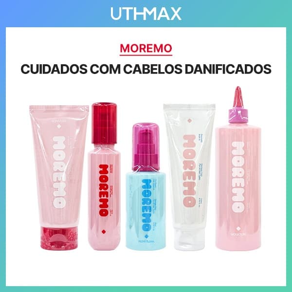 [MOREMO] Série Premium Hair Care (Tratamento Milagroso 10/Milagre 2X/Bálsamo Recuperador/Essência Capilar/Óleo)