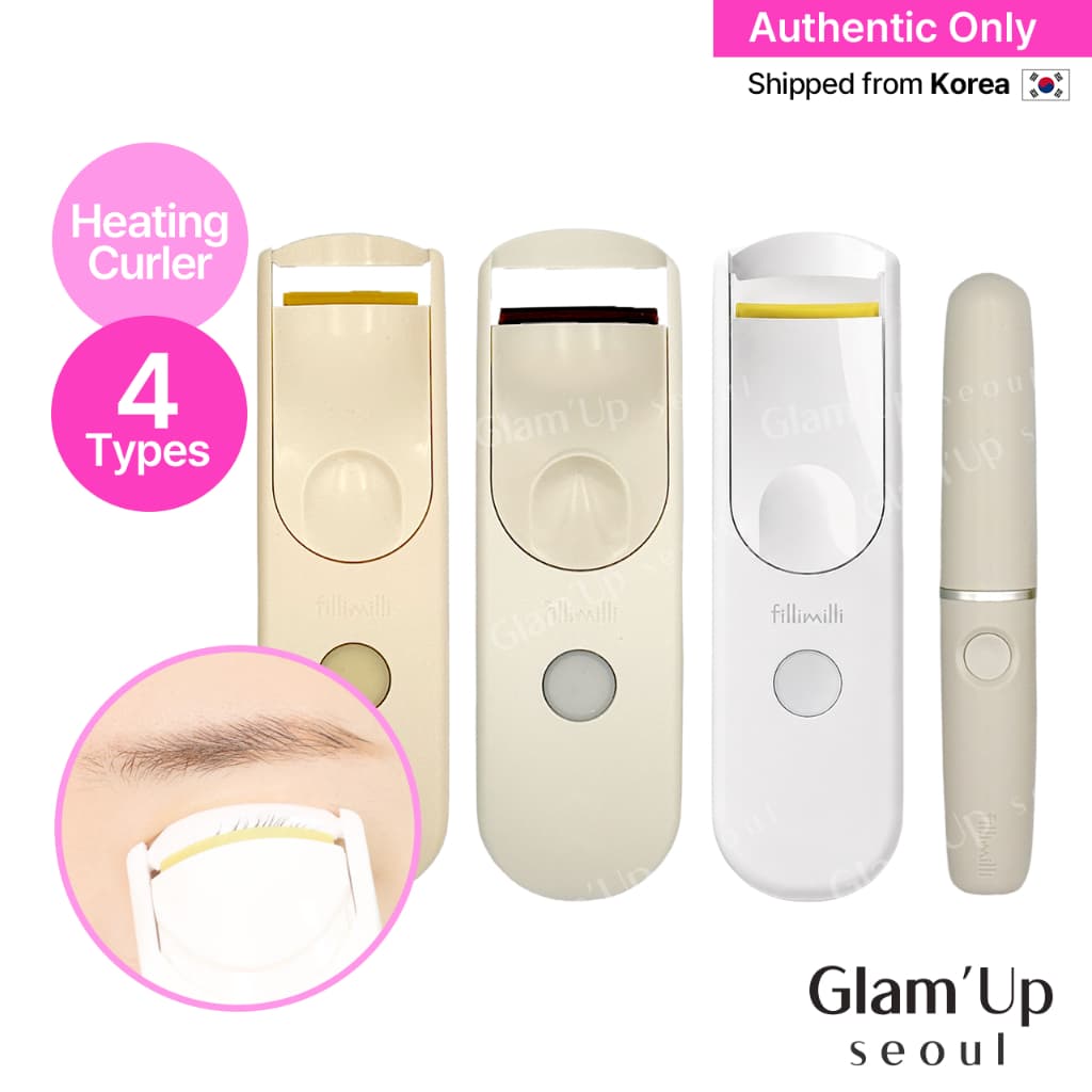 🇰🇷 [Fillimilli] (4 Tipos) Modelador De Cílios Com Aquecimento (Bateria/USB/WIDE/MINI) filimilli fillimili