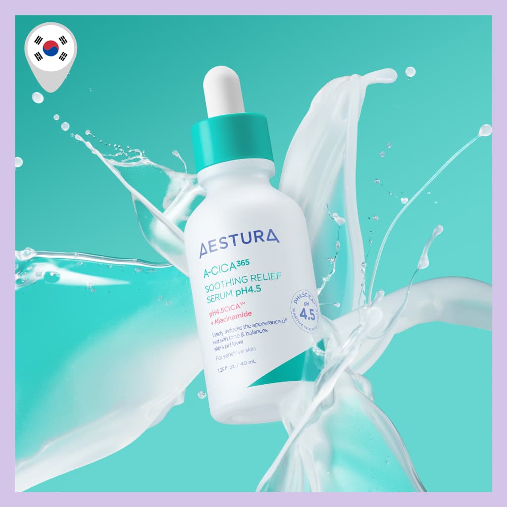 [AESTURA] A-CICA 365 Blemish Calming Serum pH4.5 40ml-Calmante Diário , Reparo De Barreira Da Pele , Para Sensível E Com