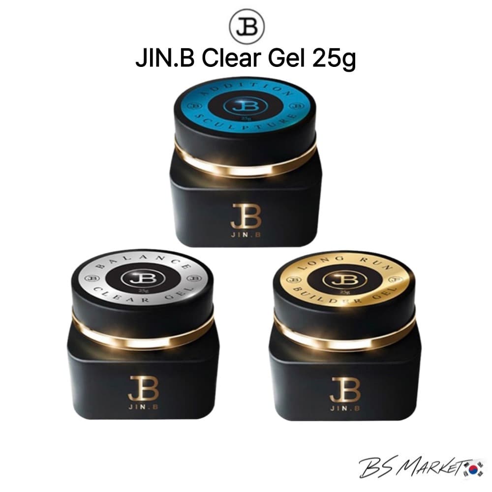 JIN.B Gel Transparente 25g Builder UV LED De Escultura De Sobreposição De Extensão De Unhas