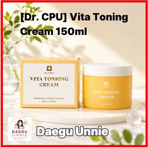 [Dr . CPU] Creme Tonificante Vita 150ml , Hidratante Facial