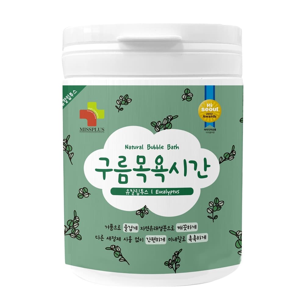 Gureum Mokyok Time Eucalipto Bolha Banho Em Pó 500g Crianças De Bolhas Casa Spa Tempo