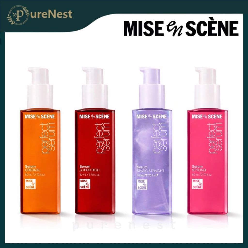 [MISE EN SCÈNE] Série Perfect Serum 80ml (Magic Straight/Original/Super Rico/Estilo)