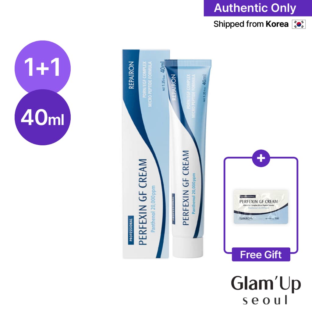 [Repairon] Perfexin GF Cream 40ml Panthenol 20000ppm PDRN EGF – Creme Reparador da Barreira Cutânea Coreano