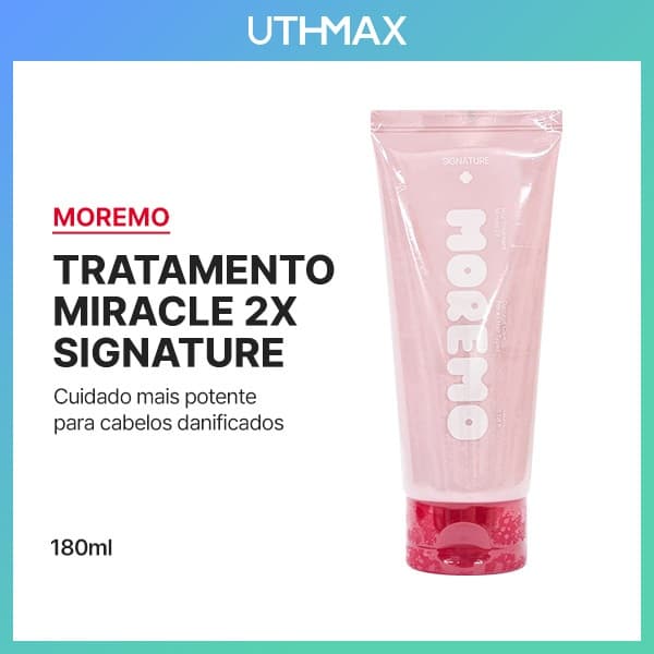 [MOREMO] Tratamento Capilar Milagre 2X Assinatura 180ml