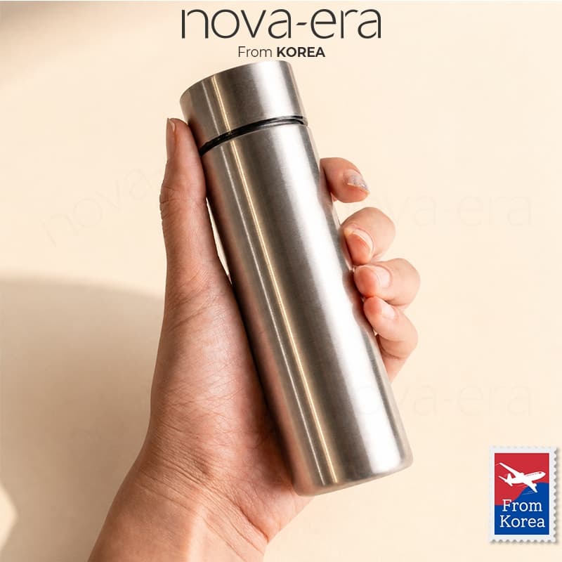 DAISO Slim Mini Tumbler 150ml Material em aço inoxidável Garrafa para viagem