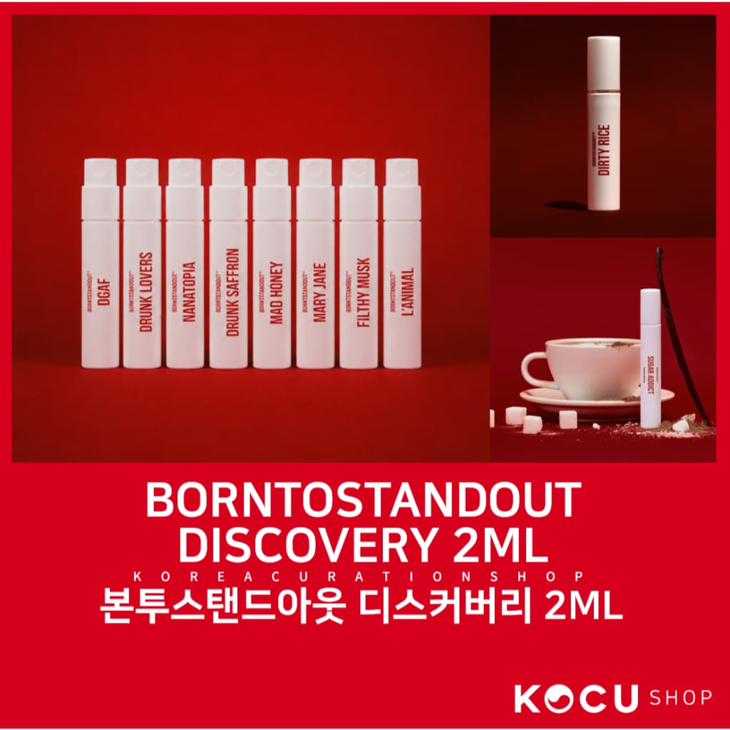 BORNTOSTANDOUT Discovery 2ml (Desodorantes Para Tecidos E Corpo)