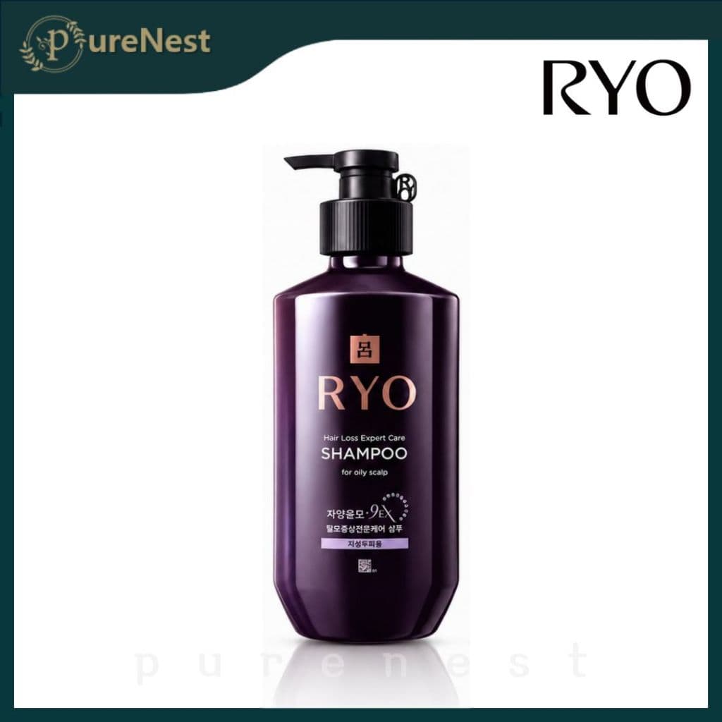 [RYO] Shampoo Jayangyunmo 9EX para Couro Cabeludo Oleoso 400ml