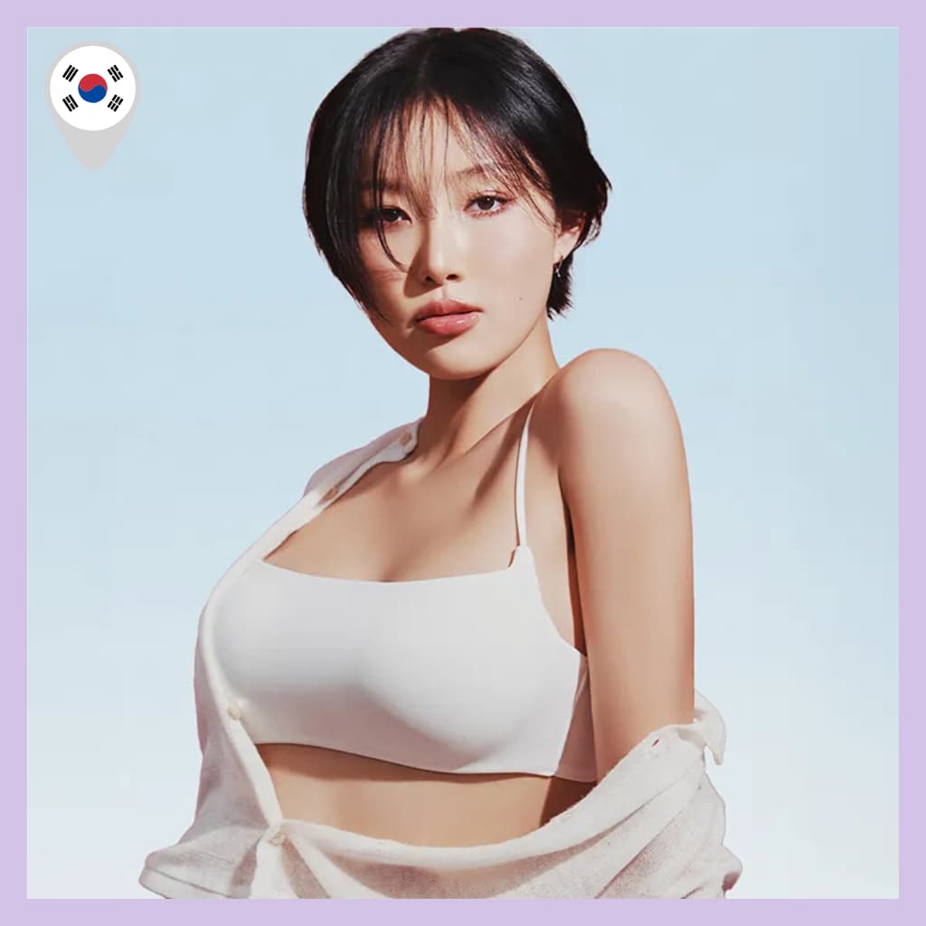 [Comfort LAB] Hwasa's Pick Dual Cool Tube Top (6 Cores) – Sutiã Bandeau Sem Alças Costura , Roupa Interna De Verão Respi