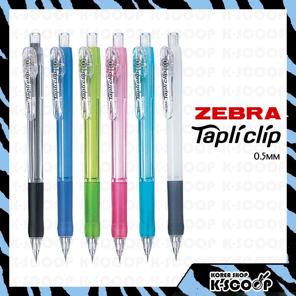 Lápis Mecânico ZEBRA Tapli Clip 0.5mm MN5