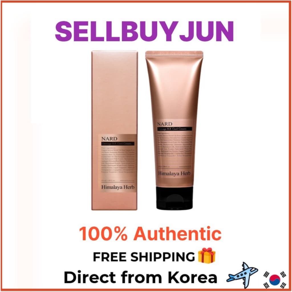 [Nard] Creme Para Cachos Damage RX 100ml | Modelador De Diários K-Beauty