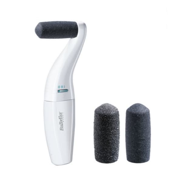 BaByliss H700K Pedi Secret Foot File Shaver Pacote De Rolo De Cristal De Diamante De 2 Velocidades H700-2RPK