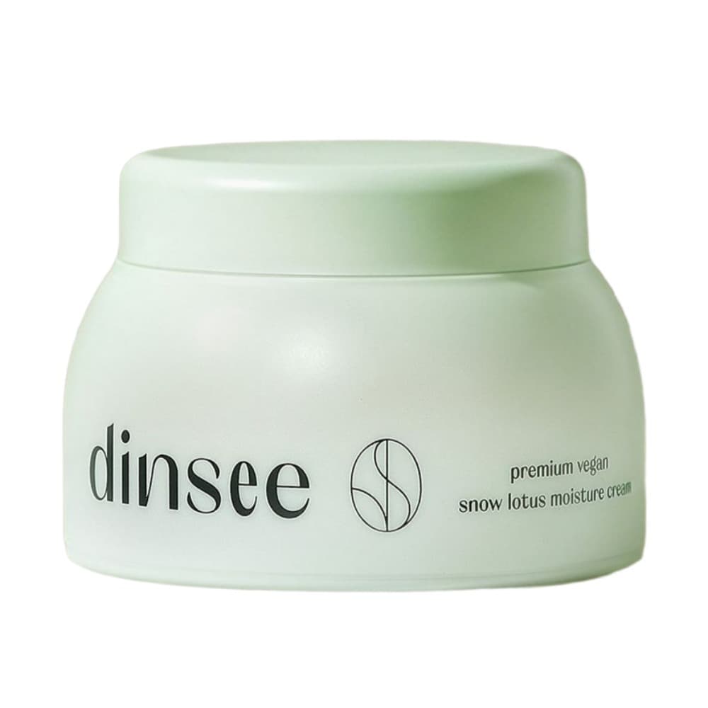 Dinsi Vegan Snow Lotus Hidratante Facial Hialurônico 50ml Creme Diário Leve Cuidados Com A Pele Vegana