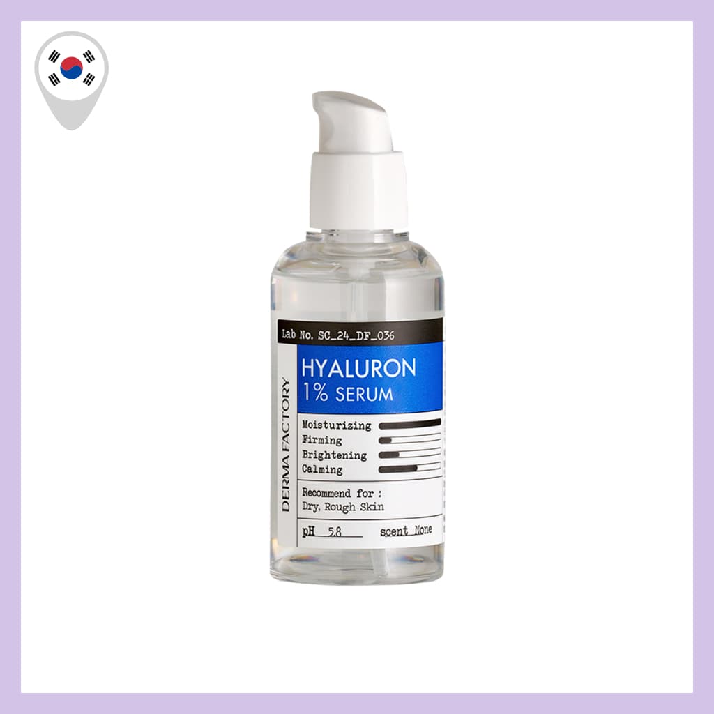 [DermaFactory] Hyaluron 1 % Serum 80ml-Ácido Hialurônico De Alta Concentração , Soro Facial Hidratante E Intensificador