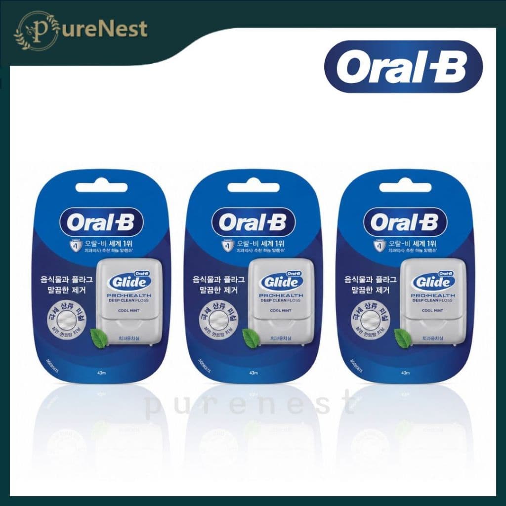 [Oral-B] Fio Dental De Limpeza Profunda Glide Pro-Health 40m (Hortelã Fria)