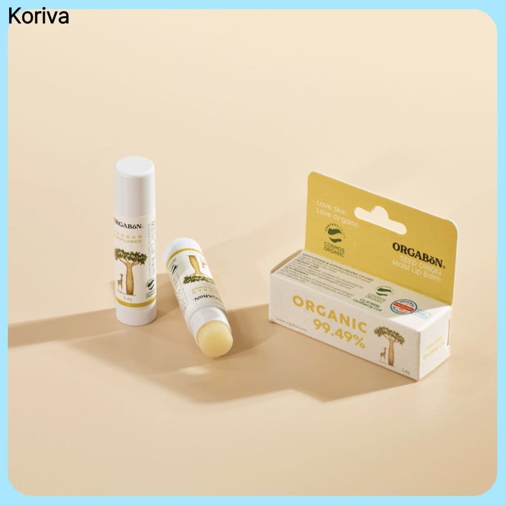 Ogabon Seed Organic Moisture Lip Balm 5.4g x2 Baby Kids Care Bálsamo Labial Hidratante Diário