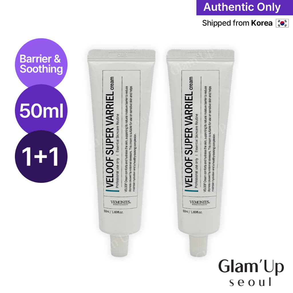 [Vemontes] Creme Super Barreira Veloof 50ml | Pele Sensível Reparação E Calmante De Barreiras Derma Coreia