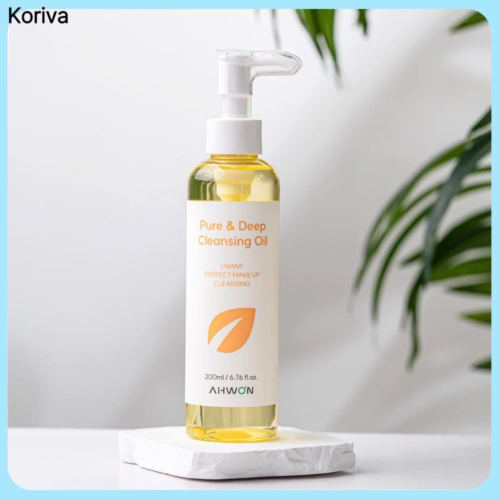 AWON Vegan Óleo De Limpeza Suave 200ml Facial Diário Maquiagem Coreana Cuidados Com A Pele
