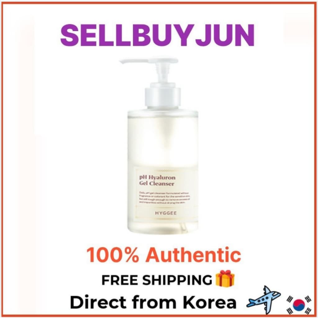 [HYGGEE] Gel De Limpeza Suave Hyaluron 200ml | Lavagem Facial