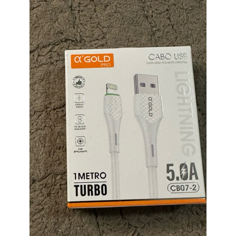 Cabo Carregador Tipo C 1 Metro carregamento rápido  cabo branco cabo resistente cabo universal tipo C envio rápido
