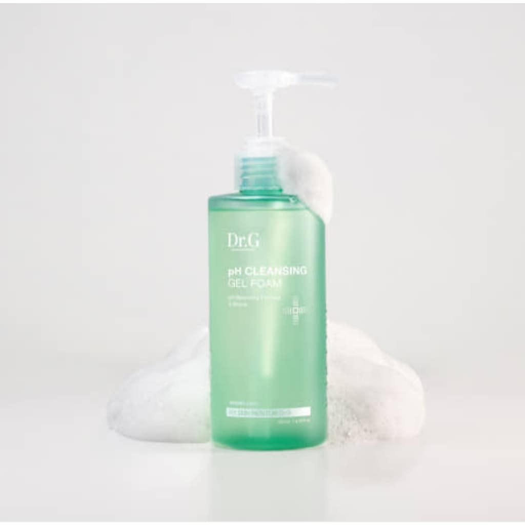 [DR.G] Espuma Gel de Limpeza pH 200ml | Limpeza suave e equilibrada para peles sensíveis