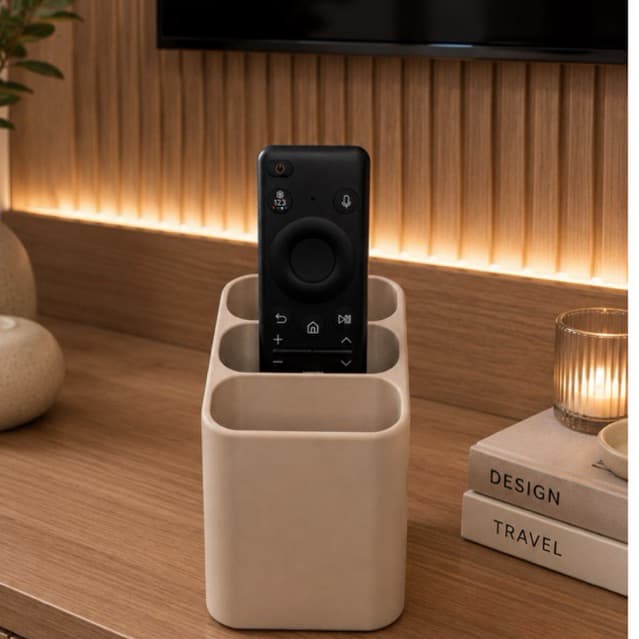 Suporte para Controle de Tv | Ar acondicionado com 3 compartimentos