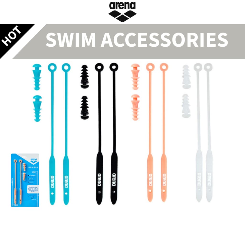 Tampões De Ouvido De Silicone ARENA Com Fio Para Prevenção De Perda 4 Cores