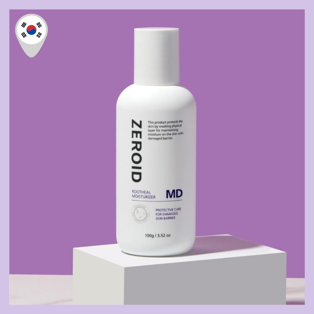 [ZEROID] Rootheal Moisturizer MD 100g-Creme Protetor De Barreira De Pele Para Dispositivos Médicos Danificada , Hidrataç
