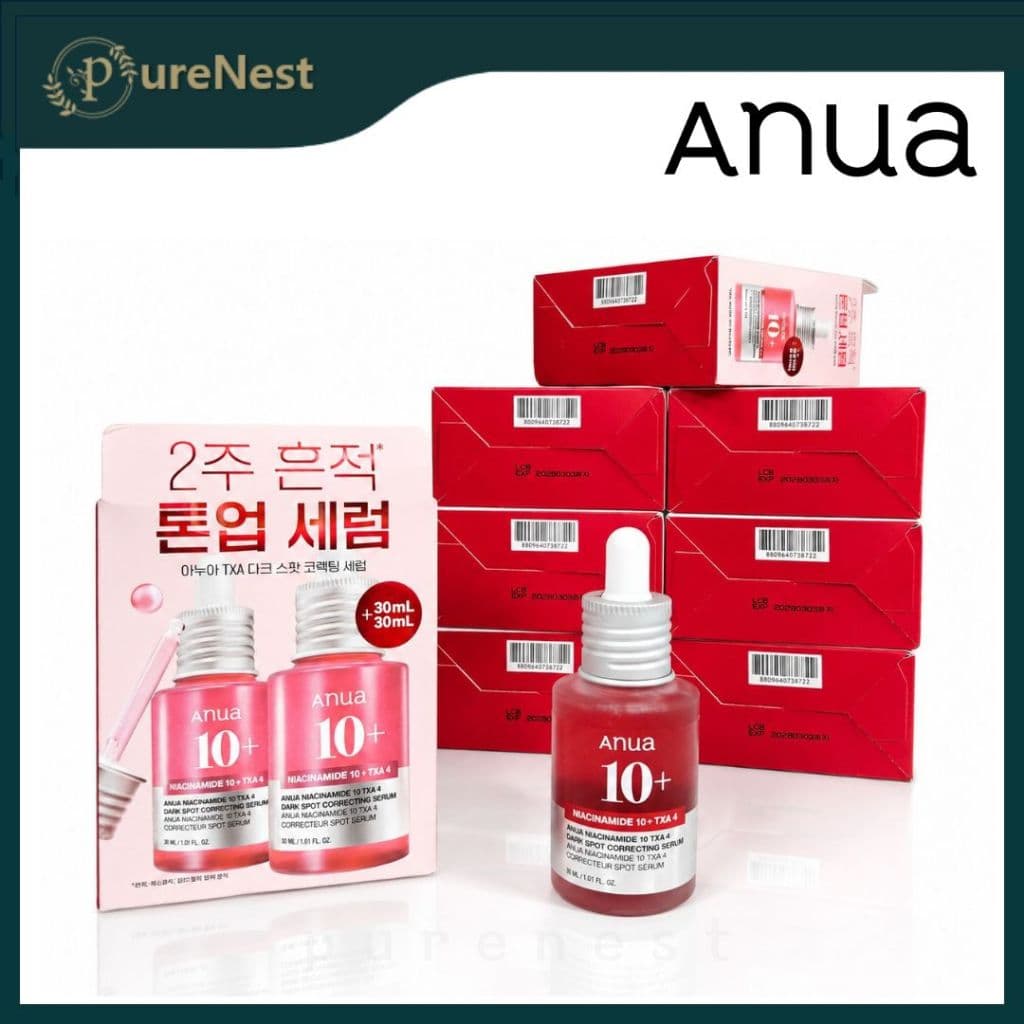 [ANUA] Niacinamide 10% + TXA 4% Dark Spot Correcting Serum 30ml (Expiration Date: 2029.03) – Sérum Clareador Anti-Mancha