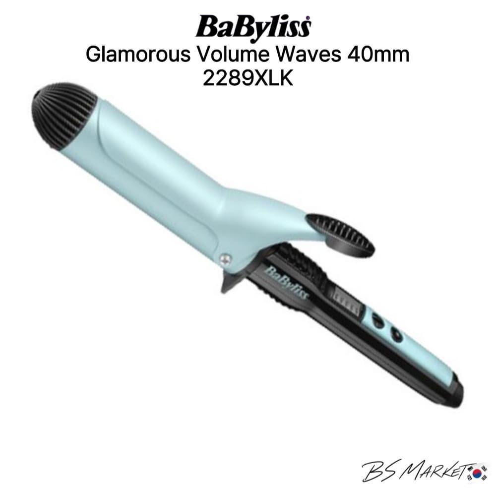 Babyliss 40mm Ondas De Volume Glamoroso Curling Ferro 2289XLK Nano Titânio Cerâmica Calor Rápido Desligamento Automático