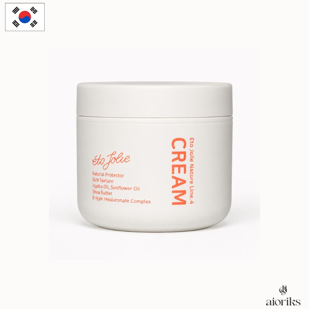 Creme Facial Coreano Eto Jolie Ceramidas + 8 Ácidos Hialurônicos | Hidratação Profunda e Reparação da Barreira 100g