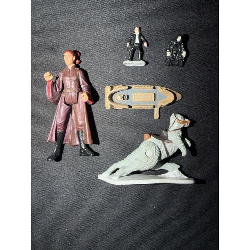 Lote Miniatura Star wars Micro Machines Galoob 1997 Vintage Raridade uma peça Hasbro