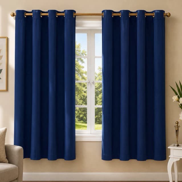 Cortina Blackout Corta Luz Blackout 2,20m X 1,30m Decoração Sala e Quarto Blecaute Várias Cores