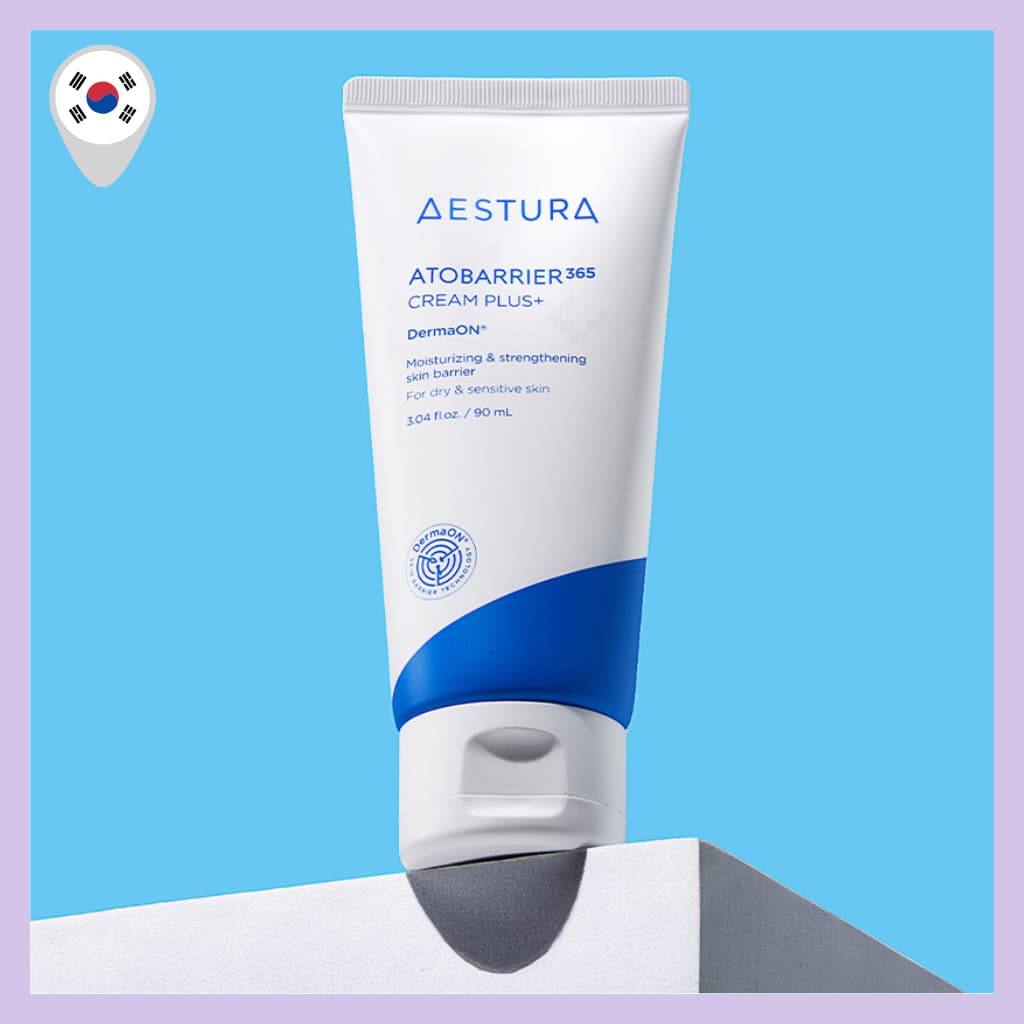 [AESTURA] Atobarrier 365 Cream Plus 80ml-Ceramida Fortalecimento Da Barreira Pele , Hidratação Intensiva , Para Seca E S