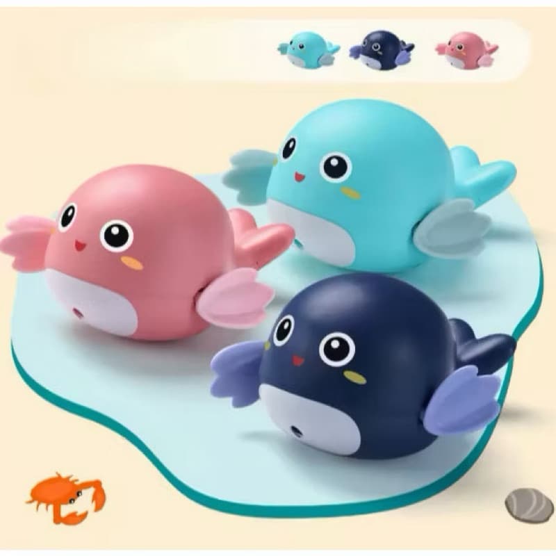 Brinquedos De Banho Flutuantes Crianças Bebê Tartaruguinha Que Nada Sozinha Água Banheira Piscina