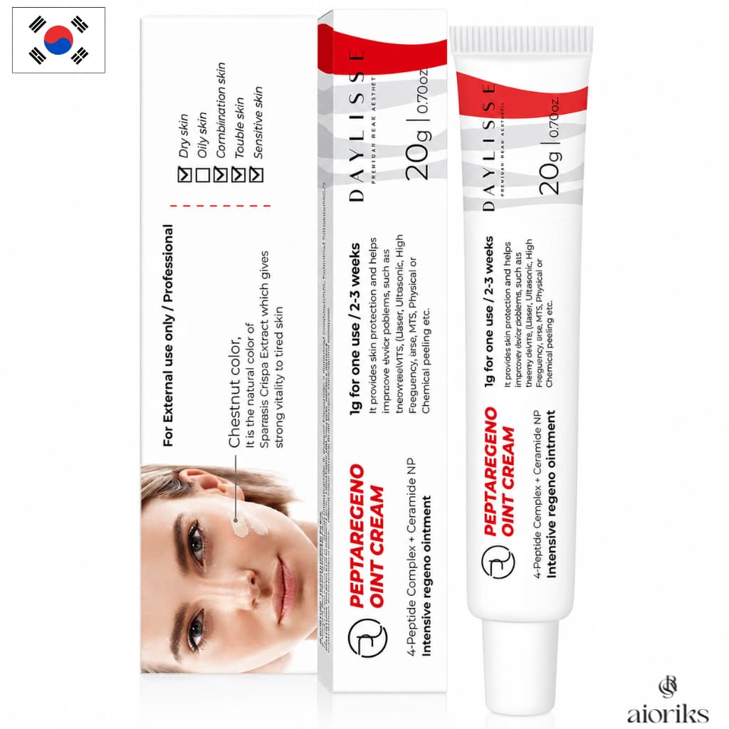 Creme Coreano EGF12 Peptide + 4 Peptídeos DAYLISSE | Reparação, Firmeza e Colágeno 20g