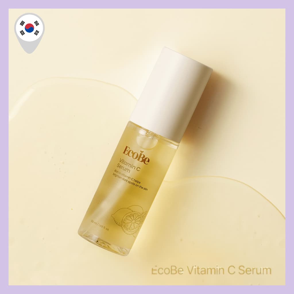 [EcoBe] Soro De Vitamina C 50ml Iluminador Facial Vegano Para Brilho E