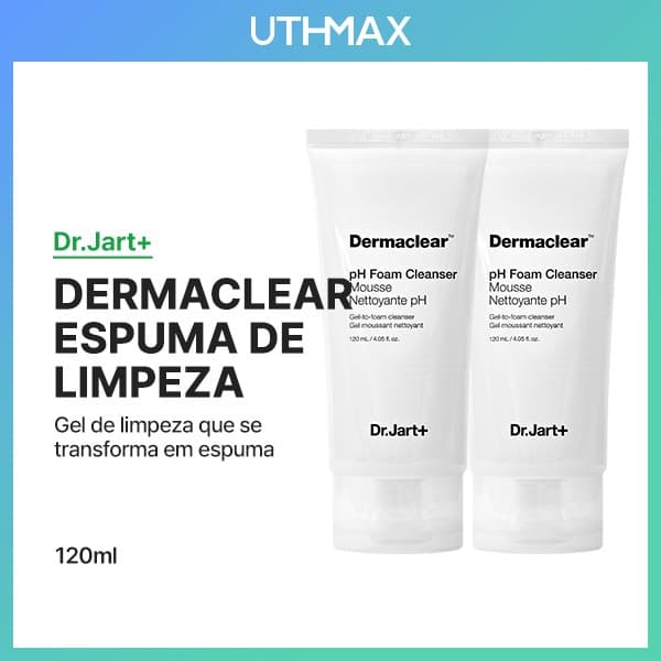 [Dr.Jart +] Espuma De Limpeza Dermaclear pH 120ml