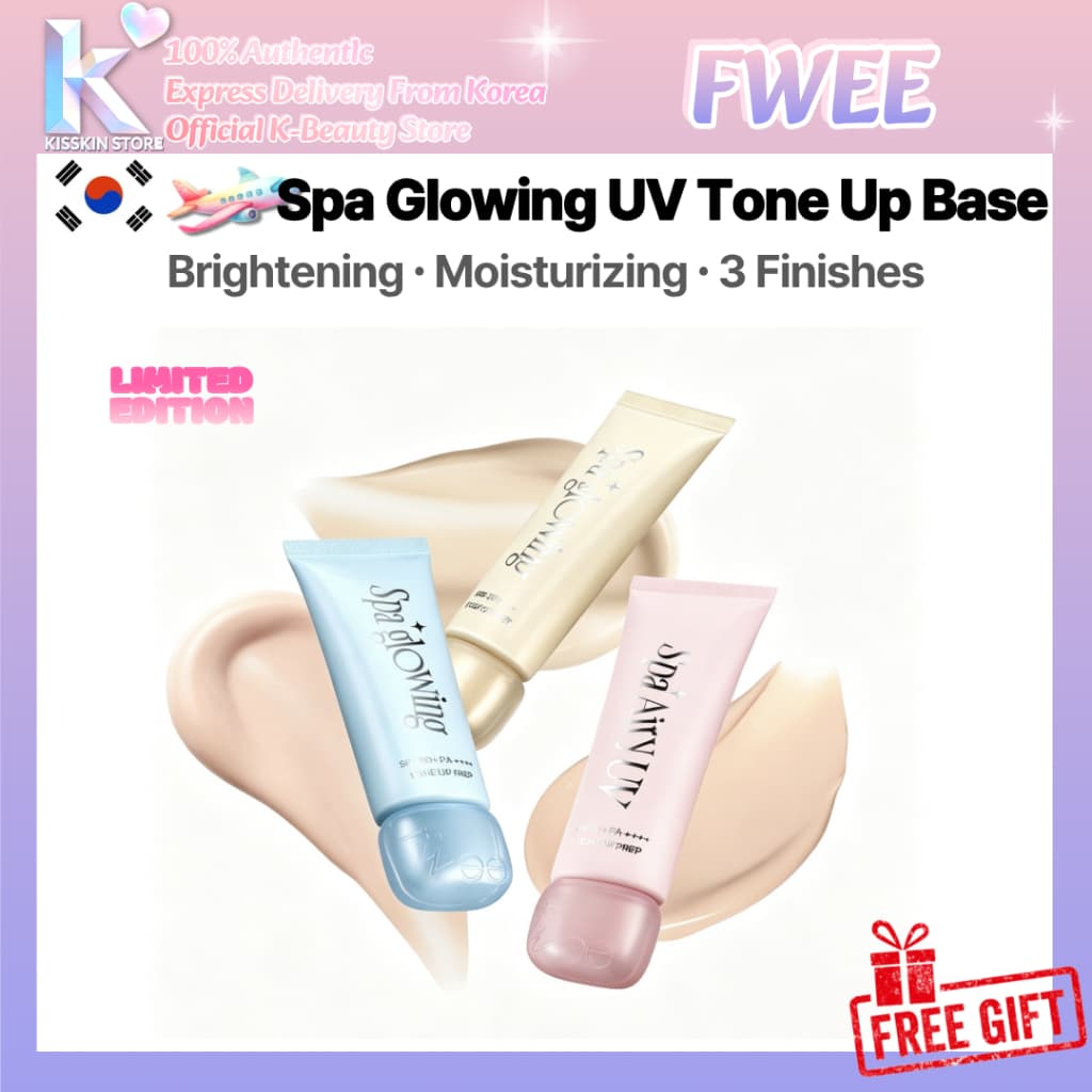 Fwee Tone Up Base 35ml Primer UV Hidratante Iluminador Enviado Da Coreia