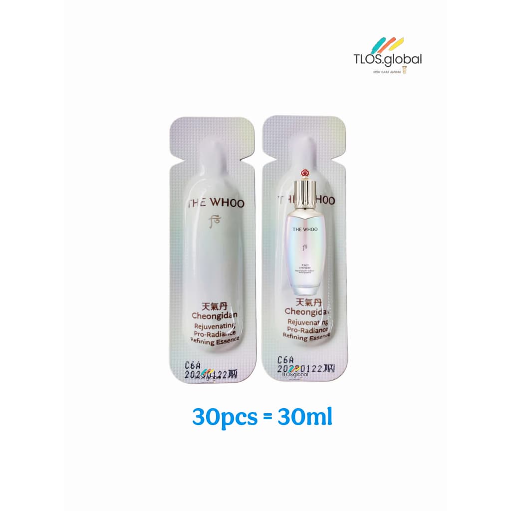30sachets 1ml The WHoo Cheongidan Rejuvenating pro-radiance Refining Essence First step essence