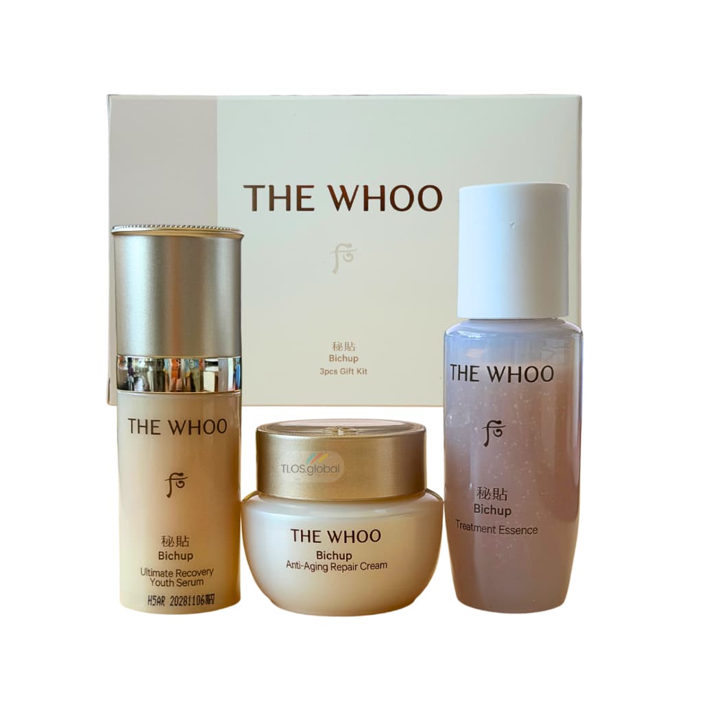 Kit De Presente The Whoo Bichup 3PCS- Essence - Youth Serum- Repair Cream