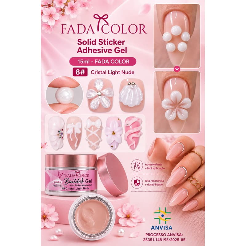 Gel Fada color sólido UV/LED 15g