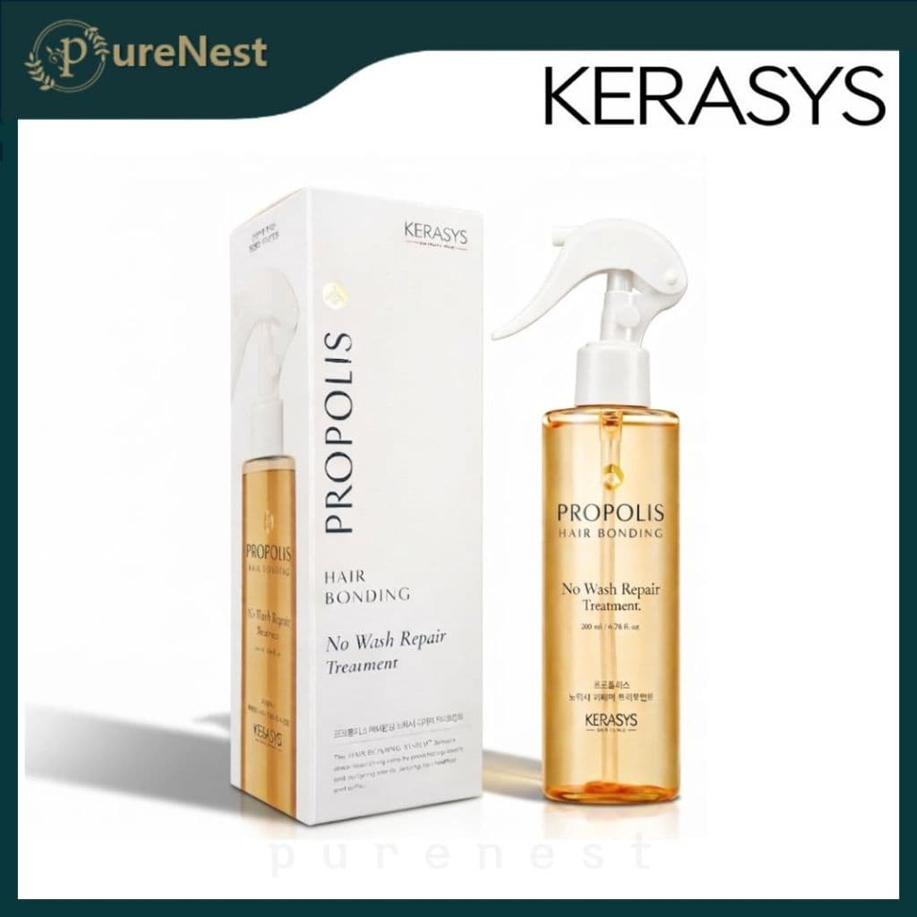 [KERASYS]Tratamento Reparador de Ligação Capilar com Própolis Sem Enxágue 200ml (Spray Nutritivo de Proteína & Própolis)