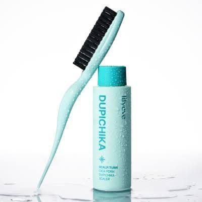 lilyeve Couro Cabeludo : Conjunto Turn Cica PDRN Dupichika Scaler 140g (+ Escova)