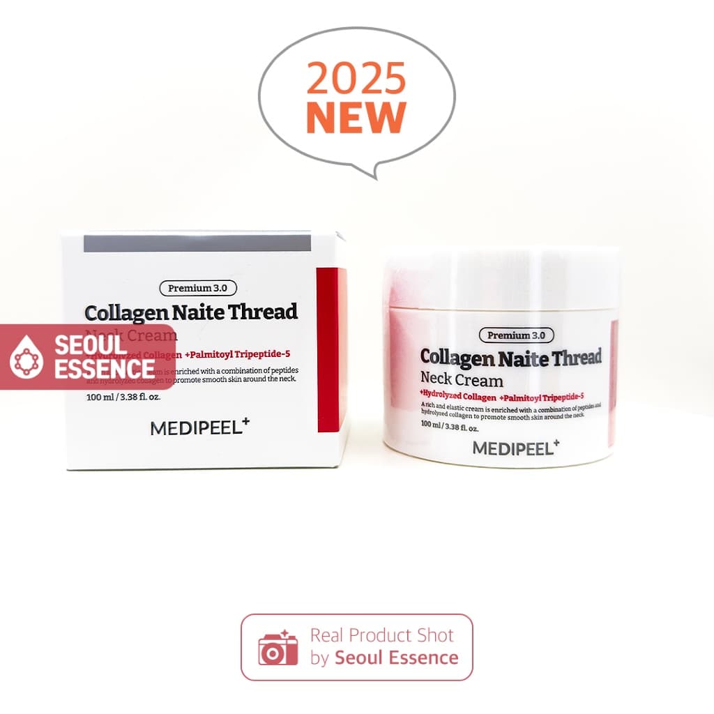MEDIPEEL Premium Collagen Naite Thread Neck Cream 100ml-Solução Antienvelhecimento E Firme Para Pele