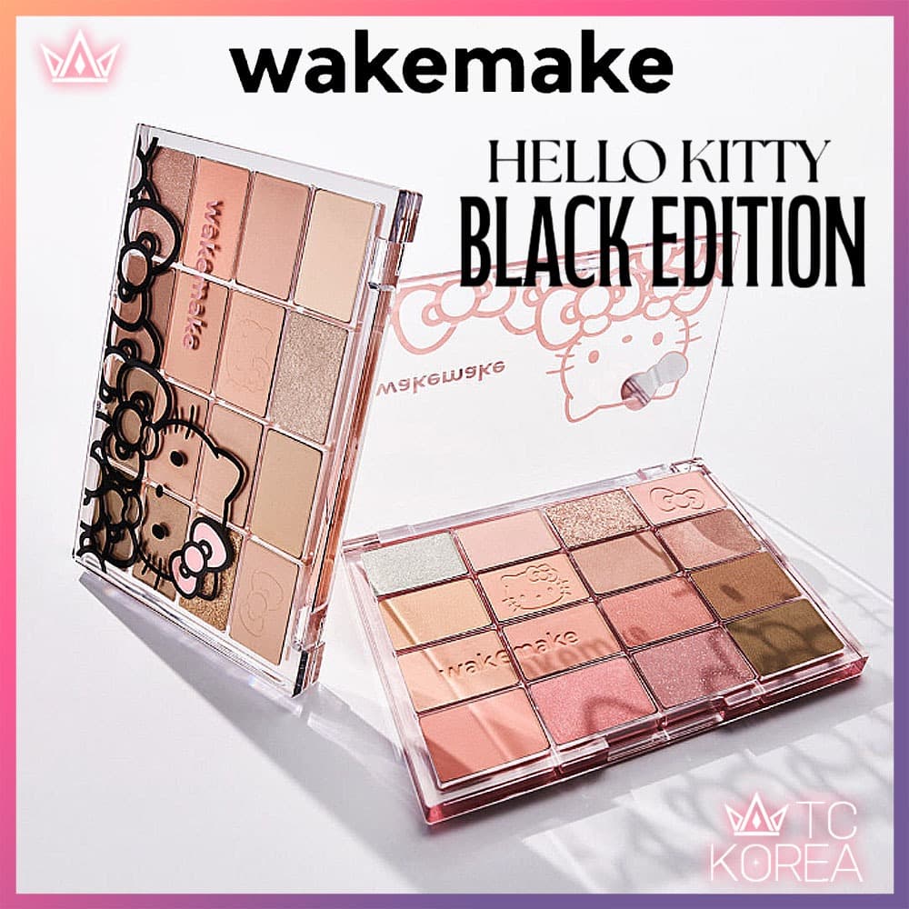 wakemake < HelloKitty > Paleta De Olhos Desfoque Suave 2 Tipos