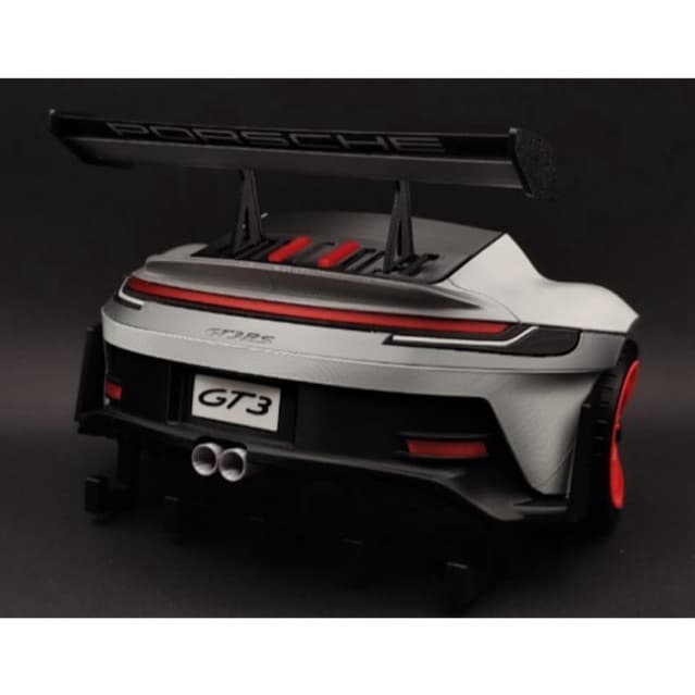 Porta Chaves Decorativo Estilo Carro Esportivo GT3 RS - Suporte de Parede Premium